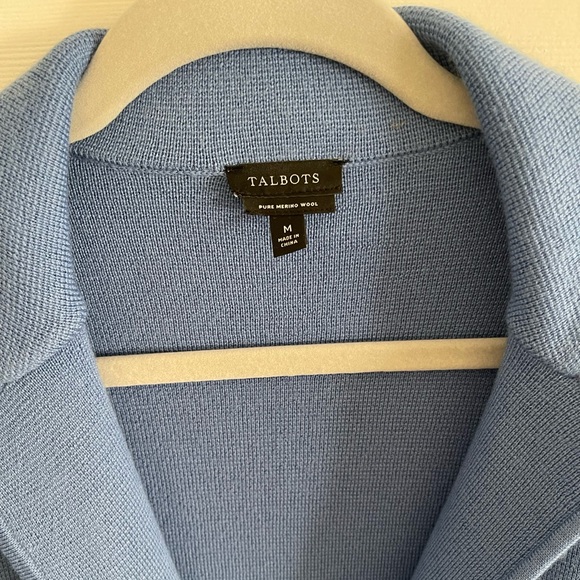 Talbots Jacket Cardigan Medium - Picture 3 of 4